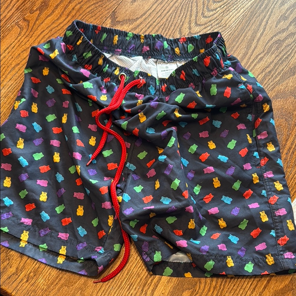 Colorful Gummy Bear Swim Trunks